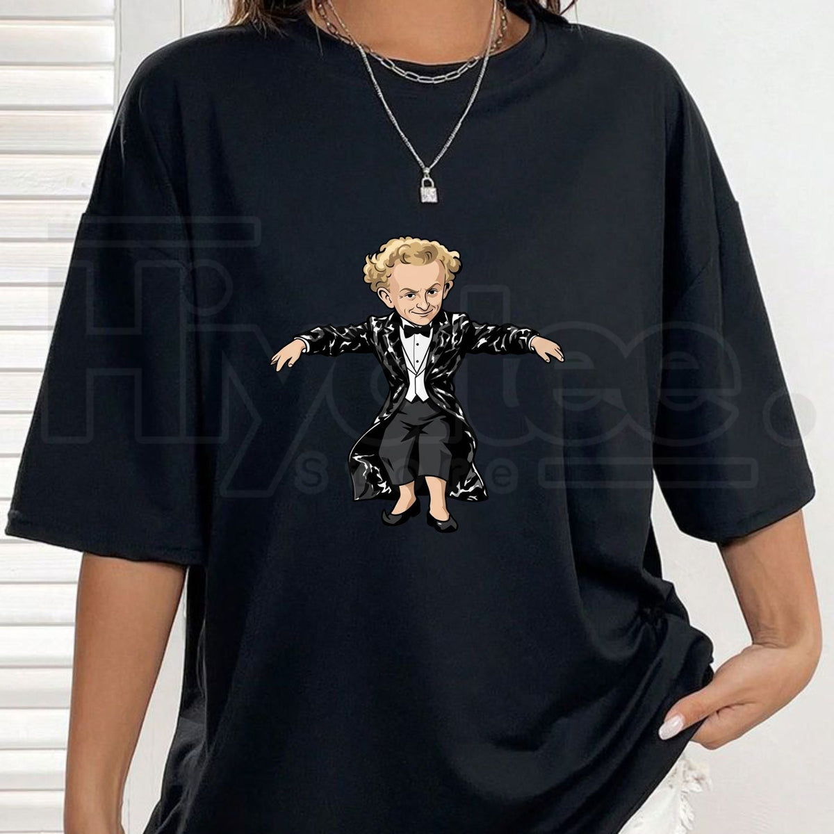 Tiptoeing In My Jordans T-Shirt – Funny Leprechaun Rumpelstiltskin Meme Graphic Tee