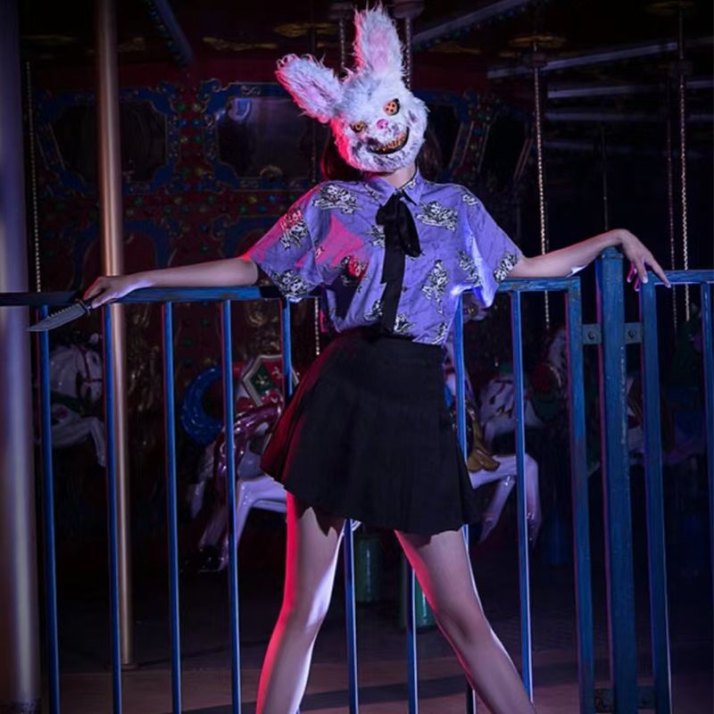 Halloween Rabbit & Bear Masks
