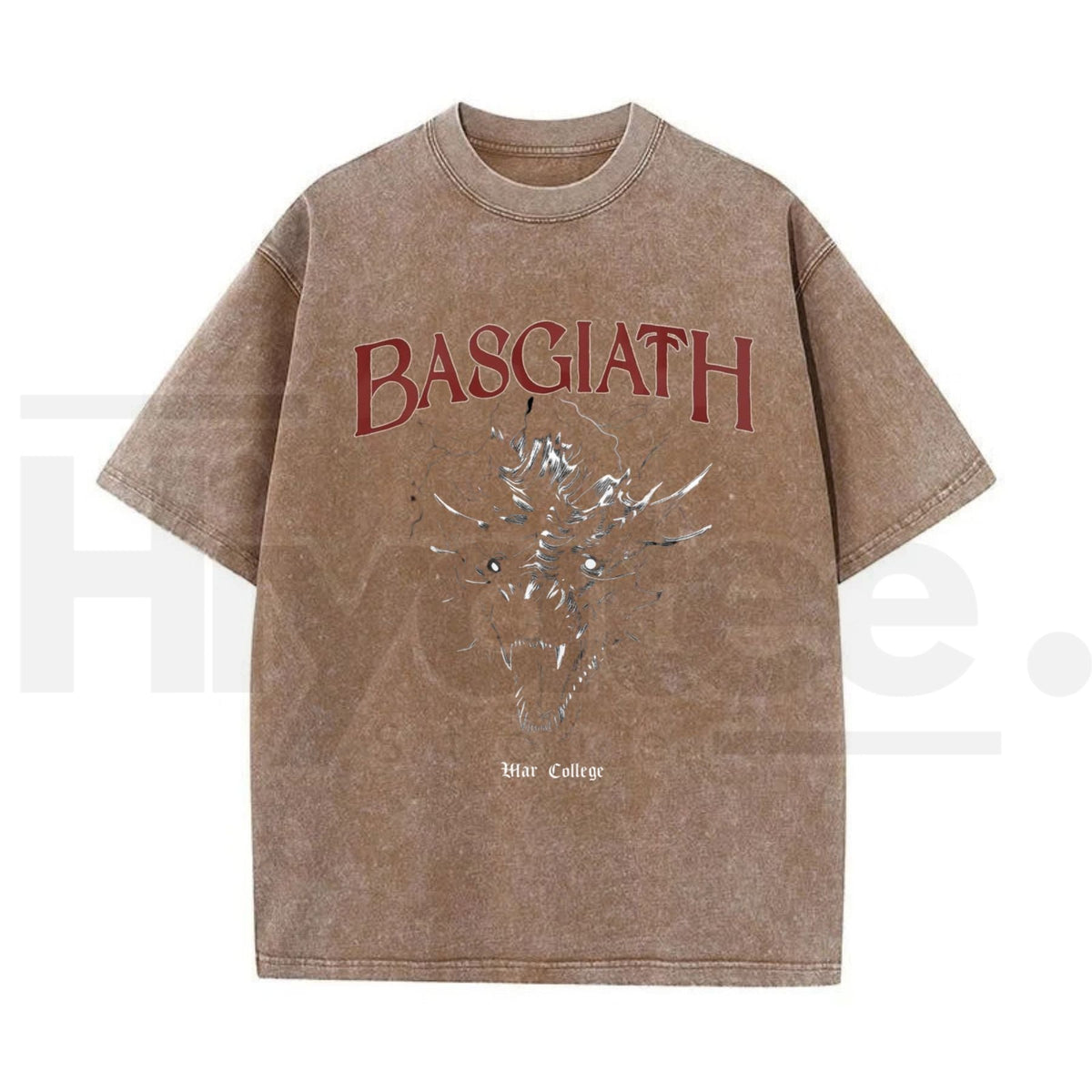 Basgiath War College T-Shirt – Vintage Fourth Wing & Iron Flame Bookish Shirt for Men & Women
