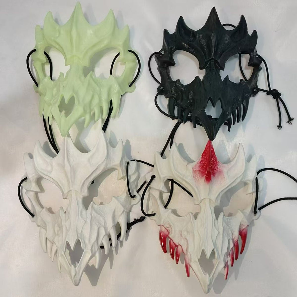 Halloween Tiger Half-Face Masks