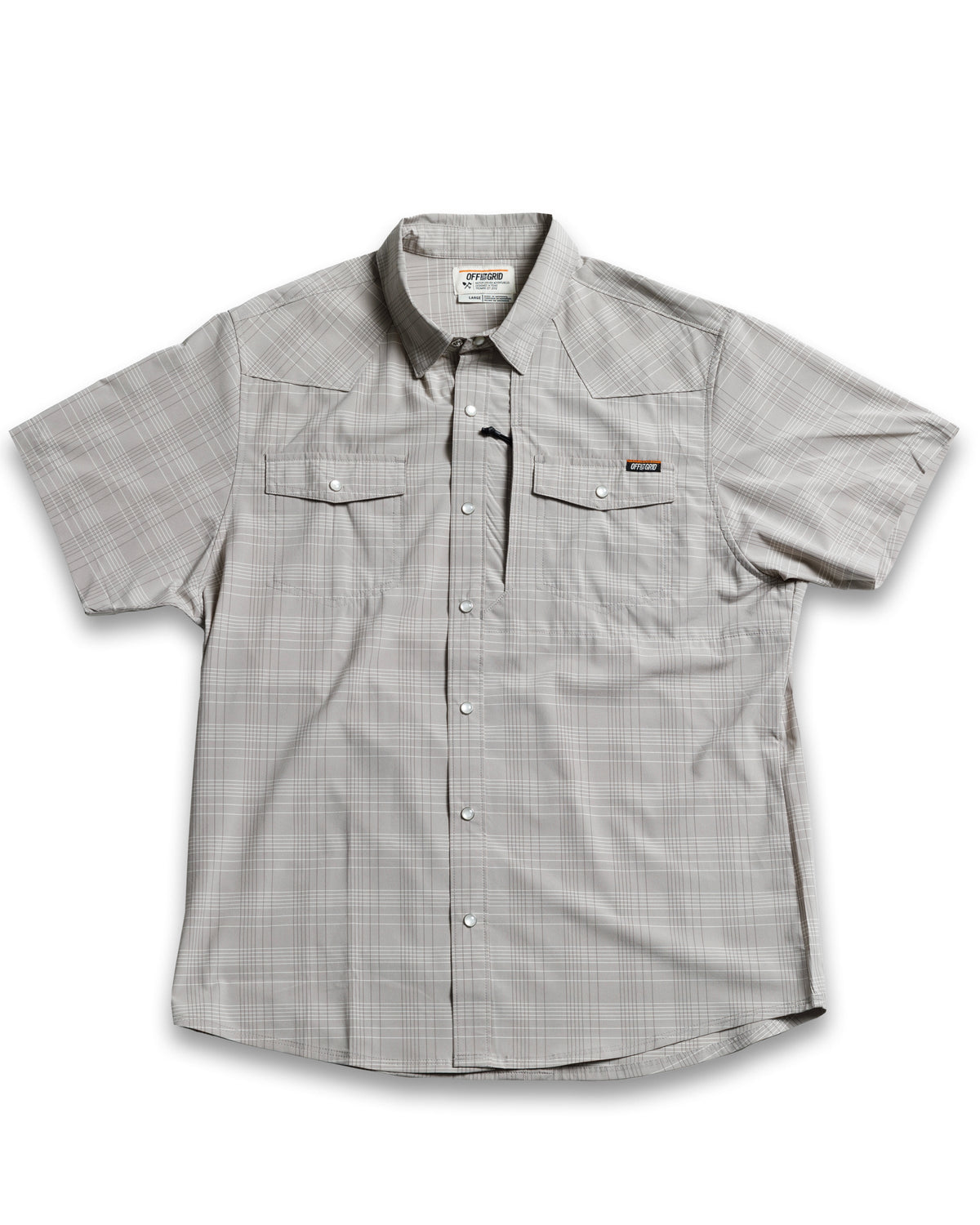 Deke SS Shirt - Storm Grey