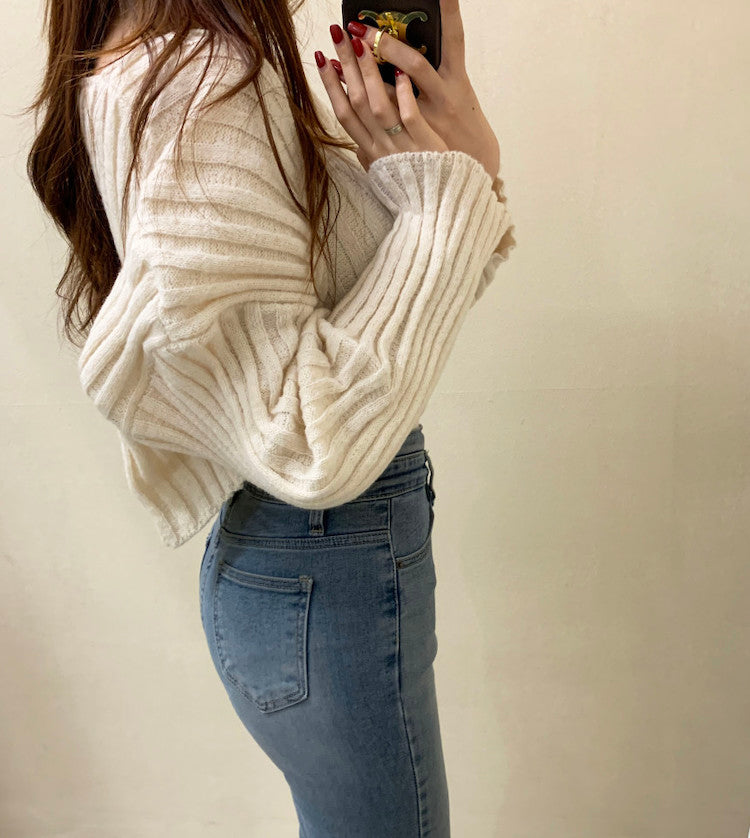 Camisole and Knit Cardigan Set