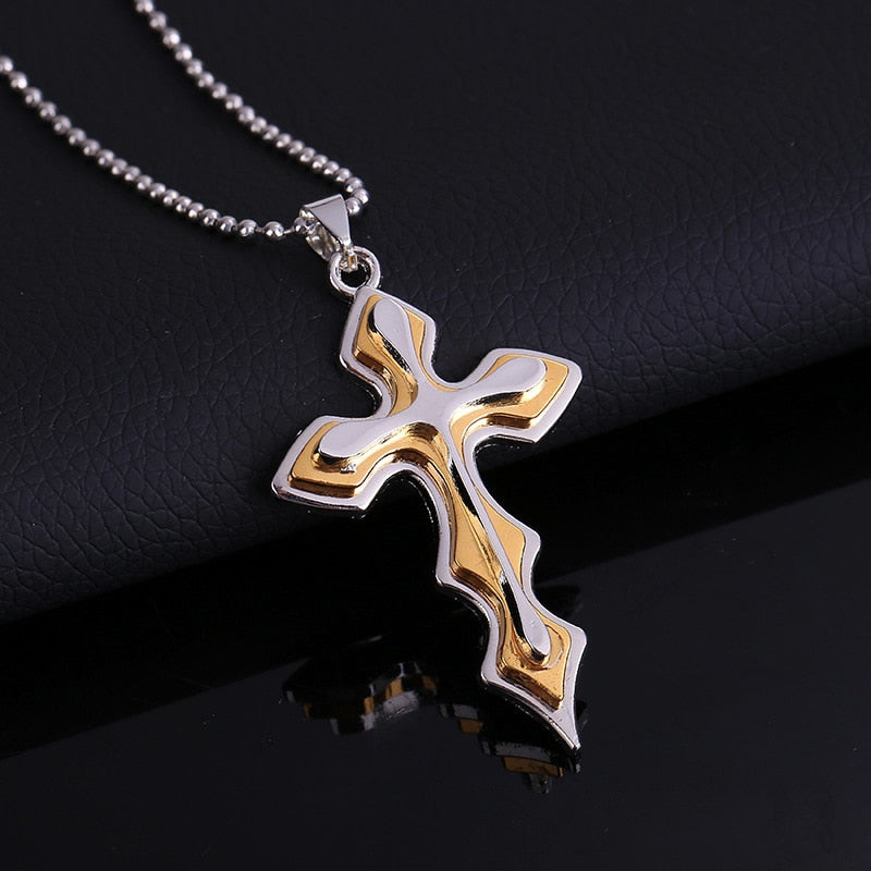 Black Rectangle Pendant Necklace