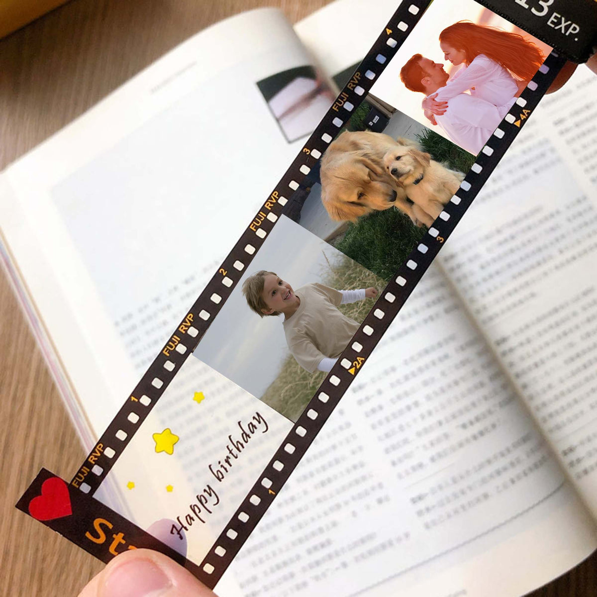 Personalized Photo Album Keychain