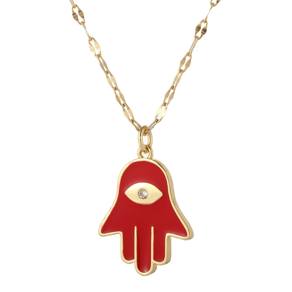 Blue Eye Pendant Necklace