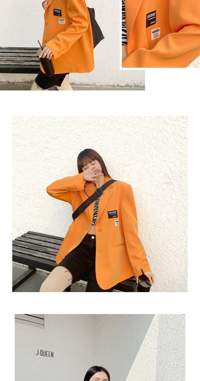 Oversized Wide-Shoulder Blazer