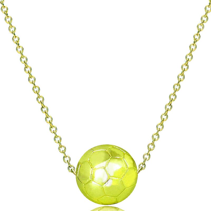 Basketball Pendant Necklace