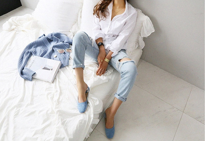 S-3XL Spring One Pocket Women White Blouse Female Shirt Tops Long Sleeve