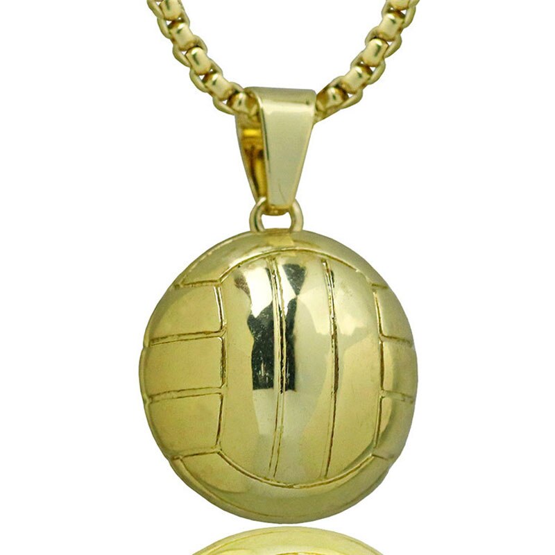 Basketball Pendant Necklace