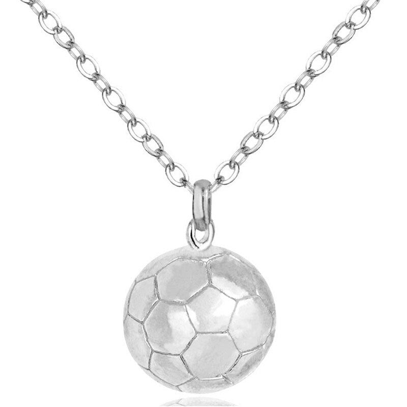 Basketball Pendant Necklace