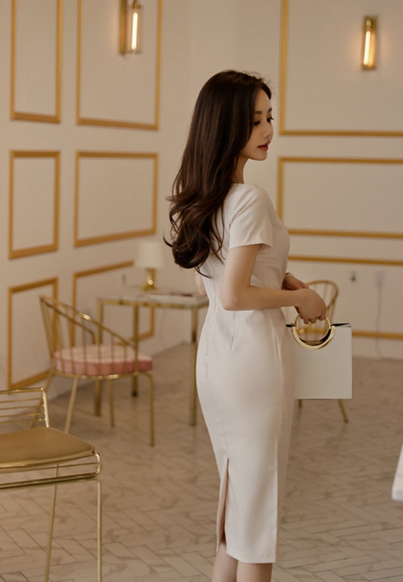 Sleeveless Pencil Dress