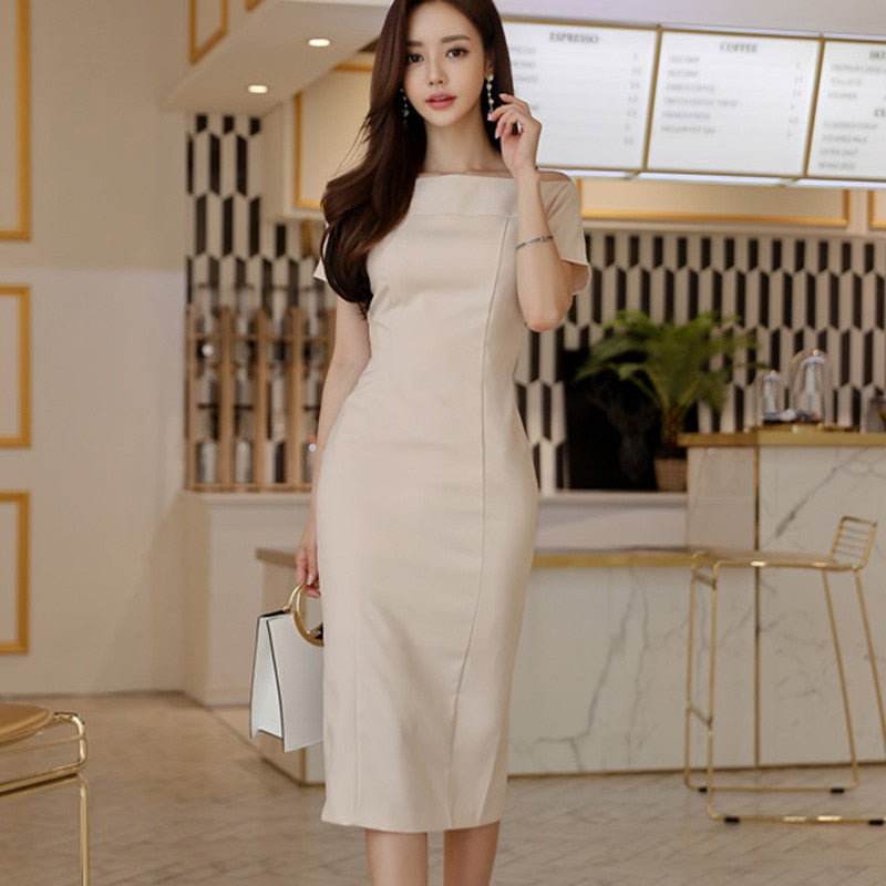 Sleeveless Pencil Dress