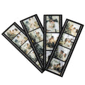 Personalized Film Roll Photo Bookmarks - 4 Pieces
