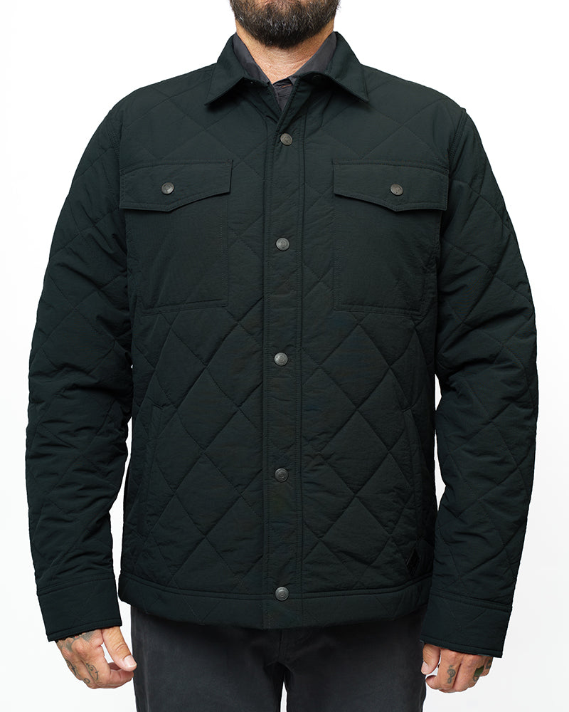 Ignite Quilted Jacket - Vintage Black