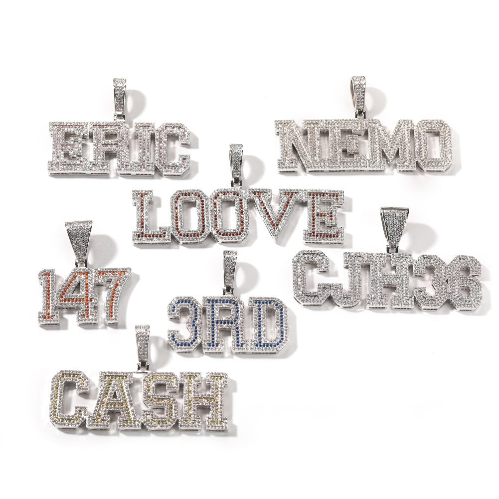 Alphabet Pendant Necklace