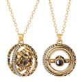 Rotating Astronomical Ball Photo Necklace