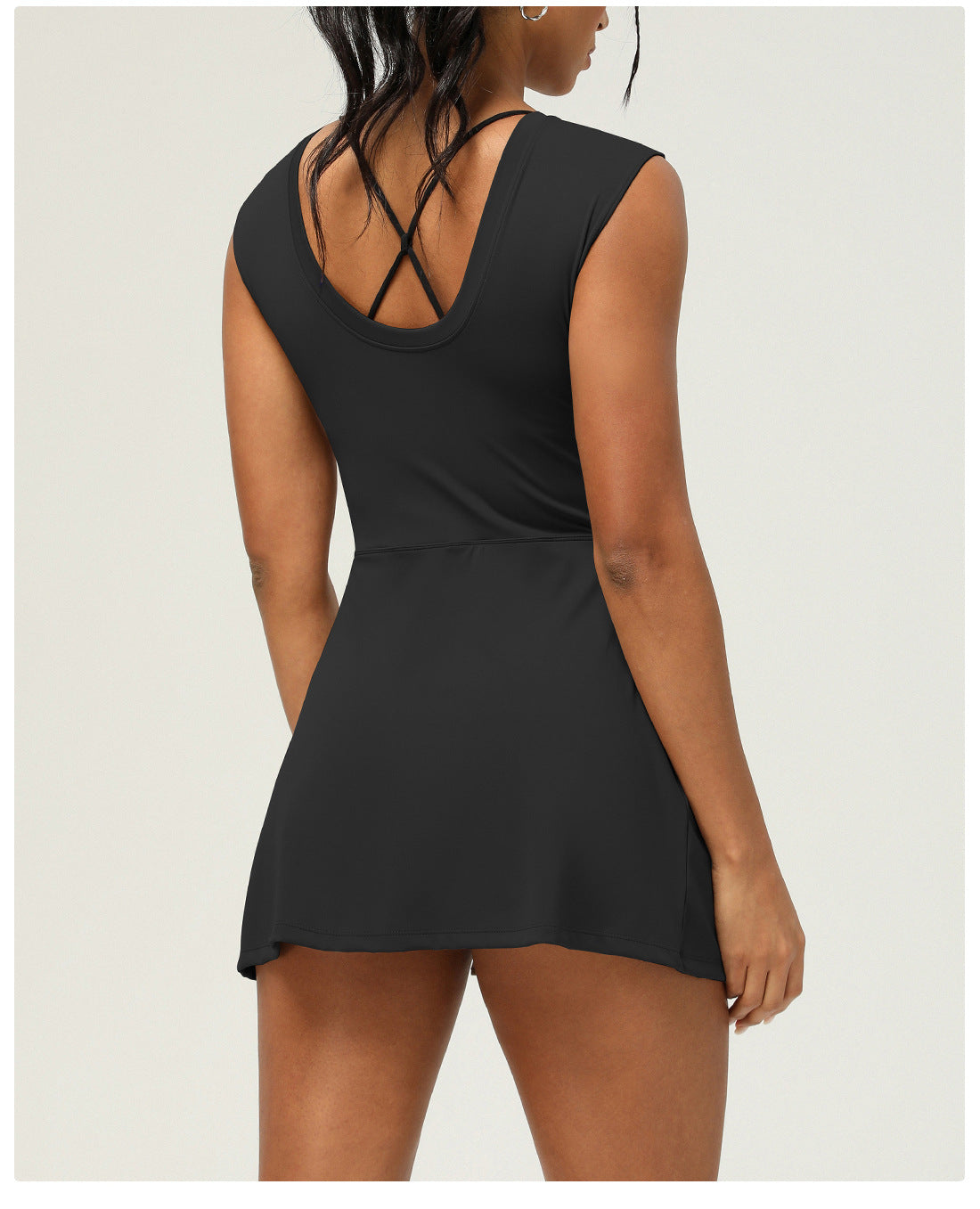 Lace-Up Athletic Skirt