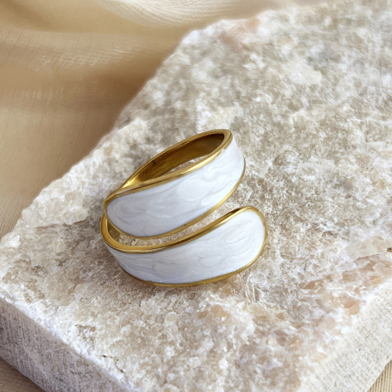 Open Stainless Steel Ring