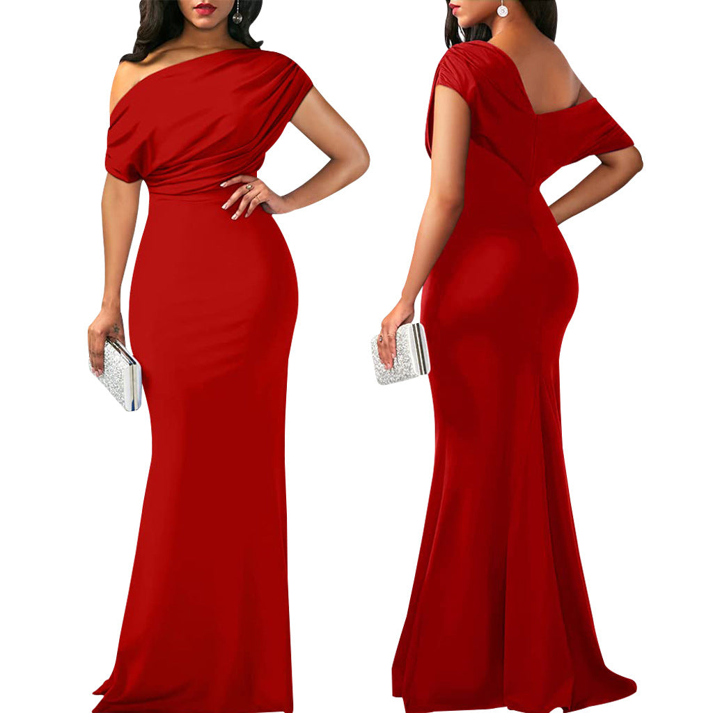 Off-the-Shoulder Formal Dress
