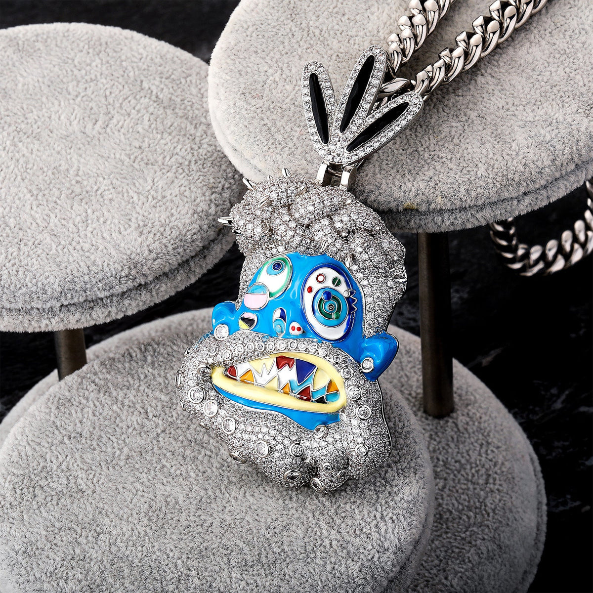 Colorful Cartoon Pendant Necklace