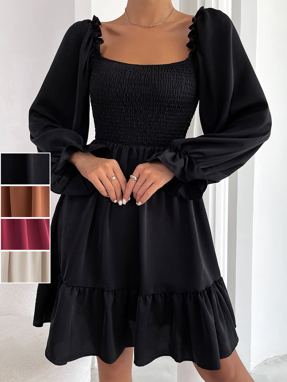 Floral Chiffon Maternity Dress