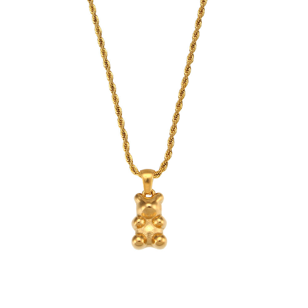 Bear Pendant Necklace