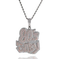 80s Baby Pendant Necklace