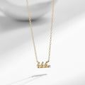 444 Sterling Silver Necklace