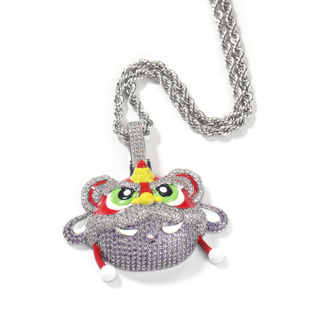 Lion Pendant Necklace