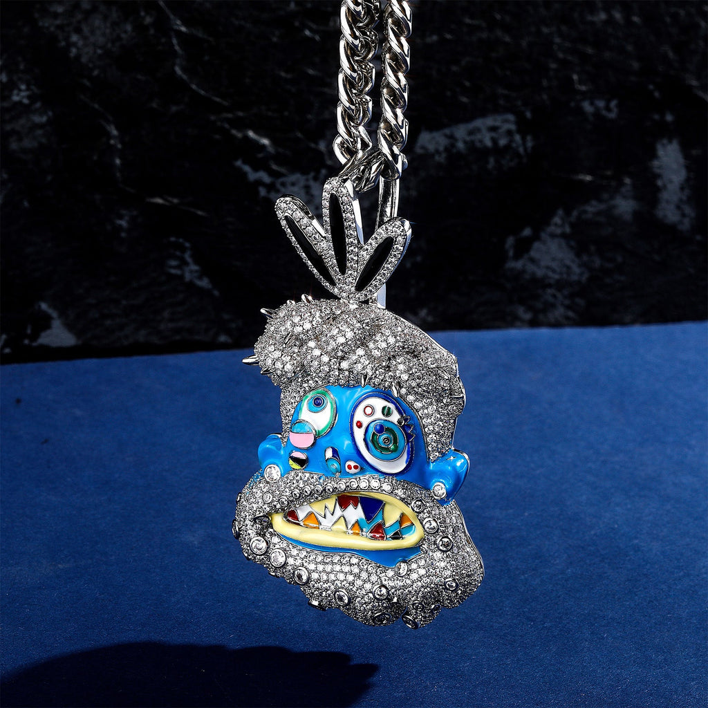 Colorful Cartoon Pendant Necklace