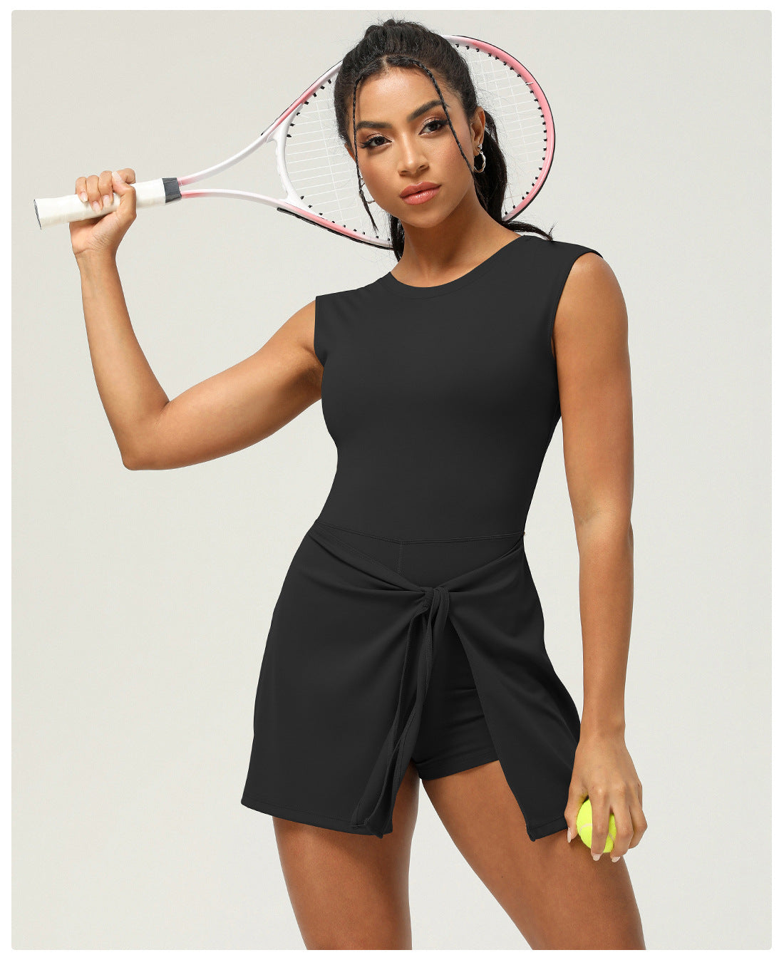 Lace-Up Athletic Skirt
