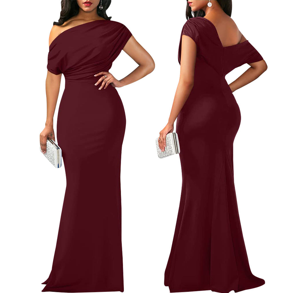 Off-the-Shoulder Formal Dress