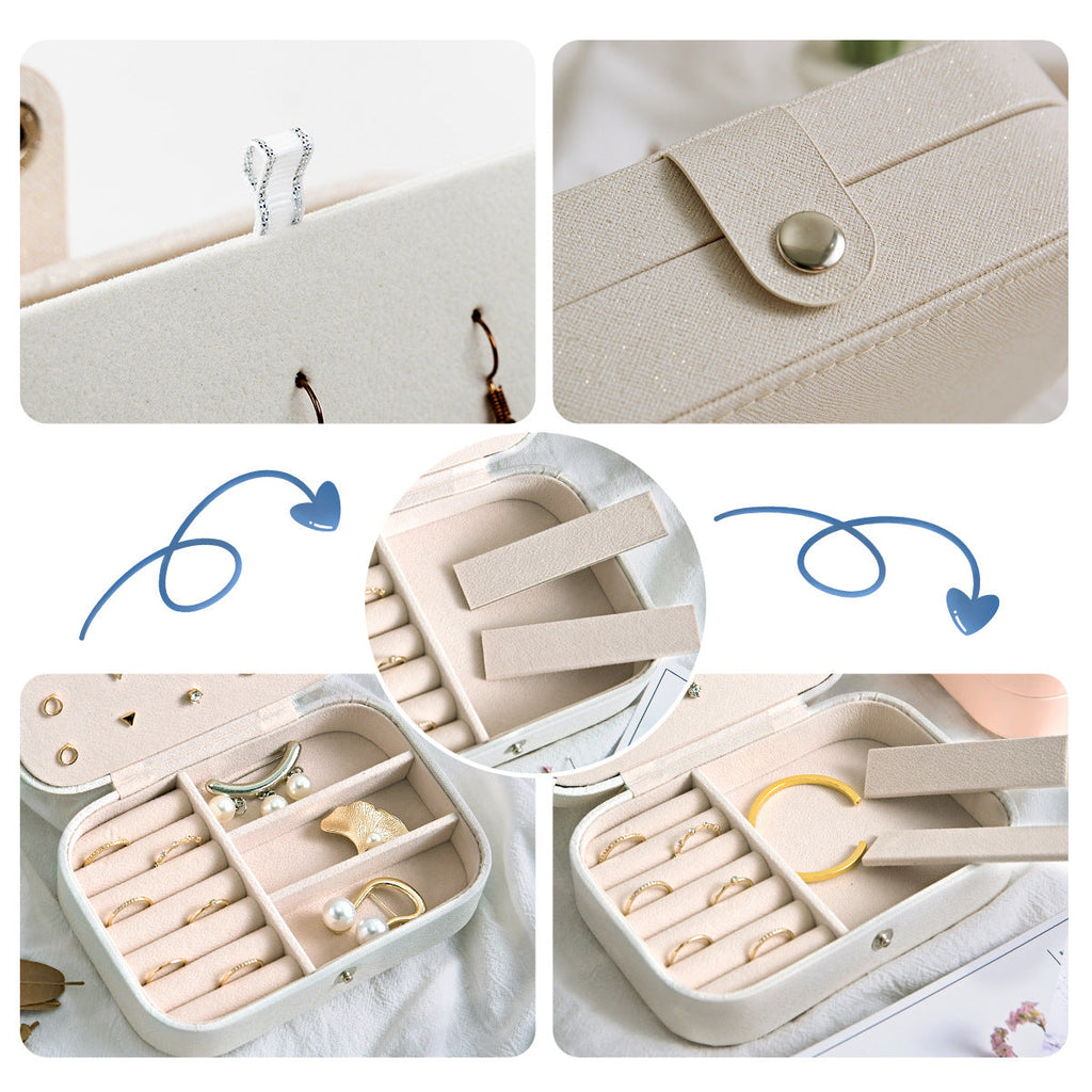 Portable Multi-Layer Jewelry Box
