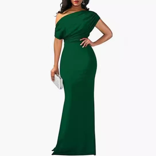 Off-the-Shoulder Formal Dress