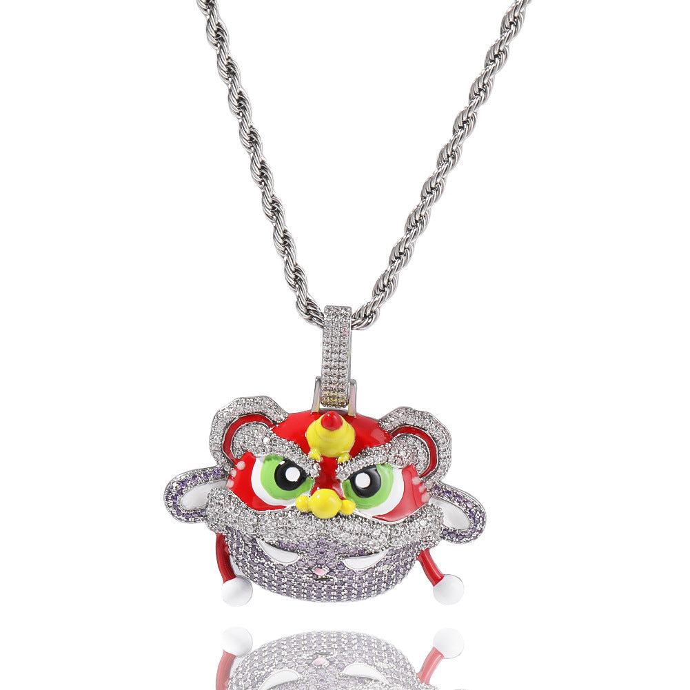 Lion Pendant Necklace