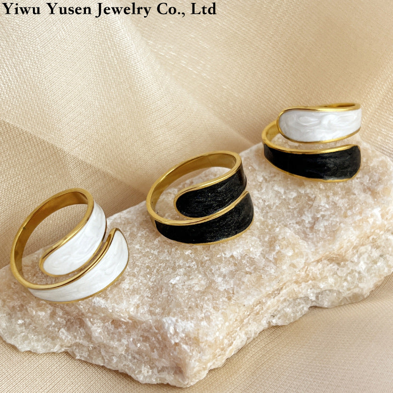 Open Stainless Steel Ring