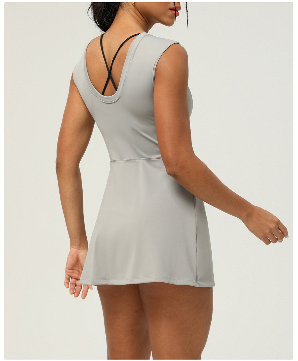 Lace-Up Athletic Skirt