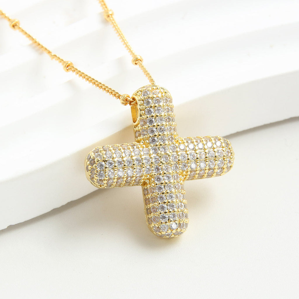 Bubble Initial Necklace