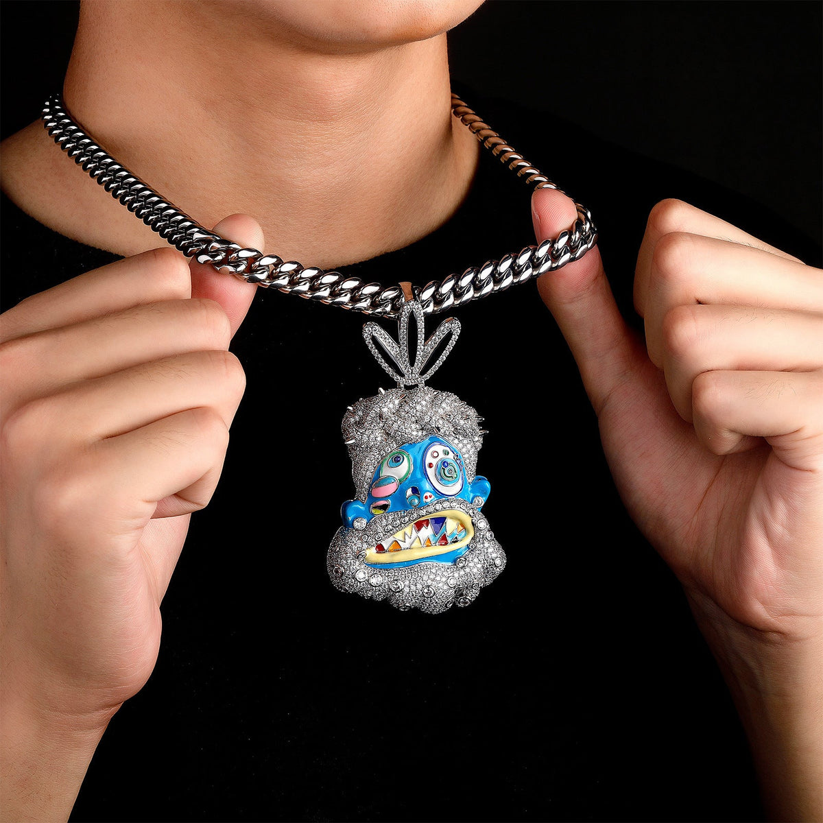 Colorful Cartoon Pendant Necklace