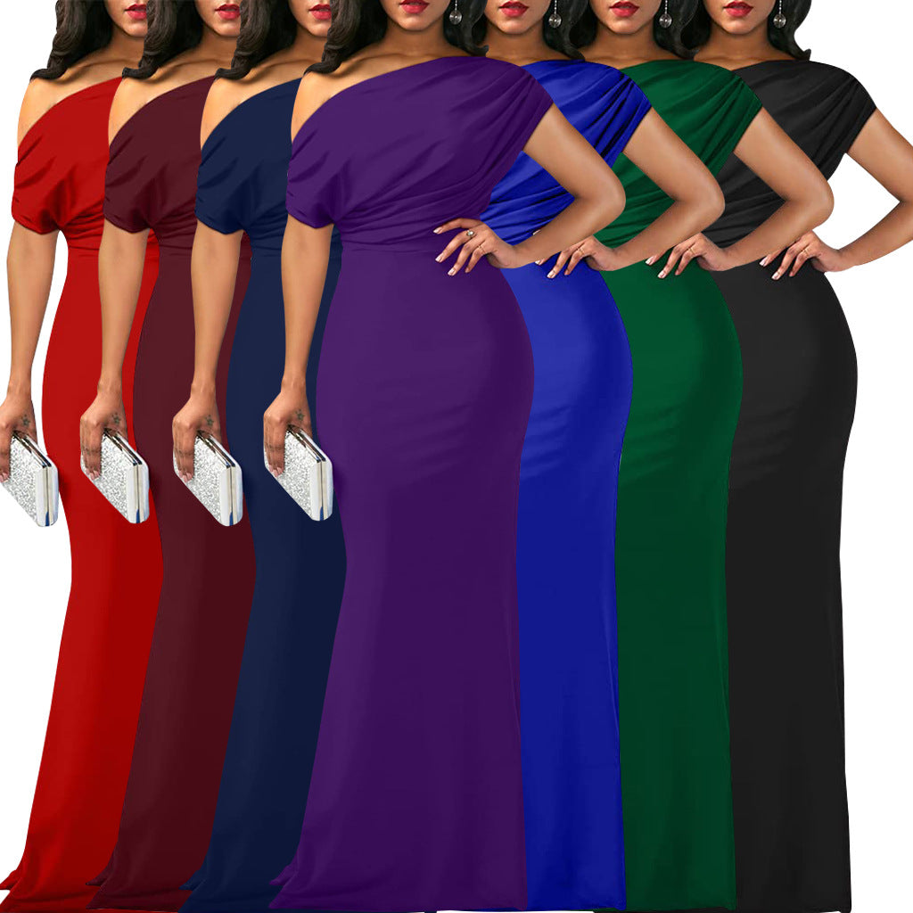 Off-the-Shoulder Formal Dress