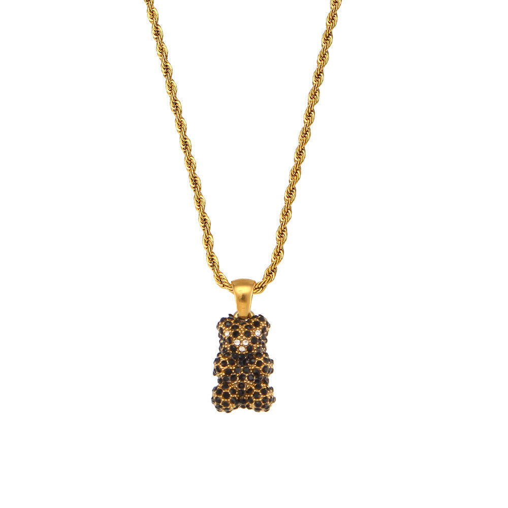 Bear Pendant Necklace