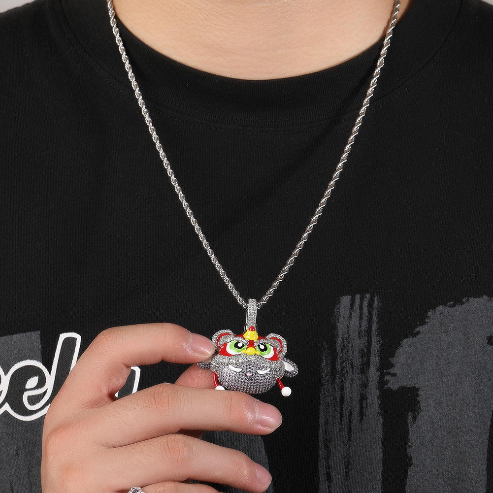 Lion Pendant Necklace