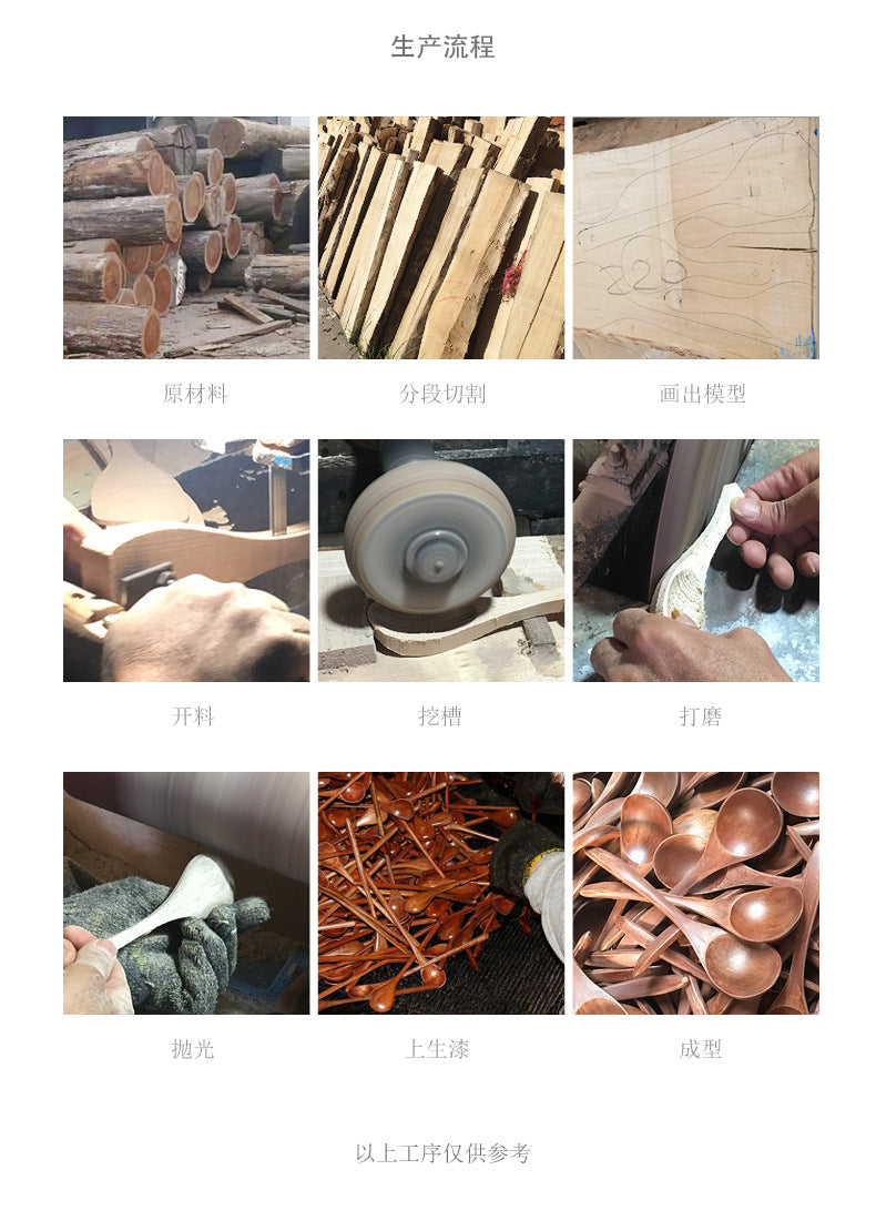 Bamboo Utensil Storage Box with Lid