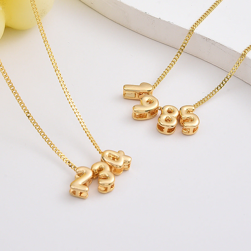 Bubble 444 Necklace