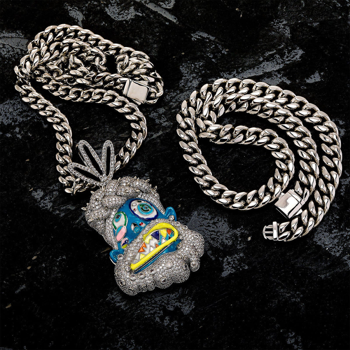 Colorful Cartoon Pendant Necklace