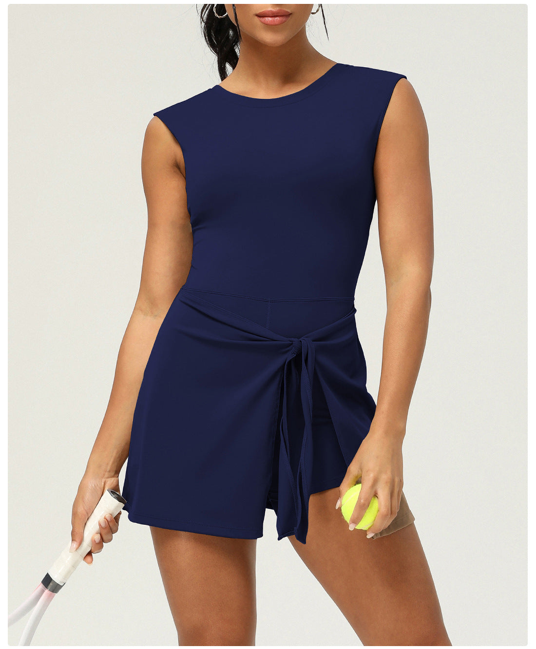 Lace-Up Athletic Skirt
