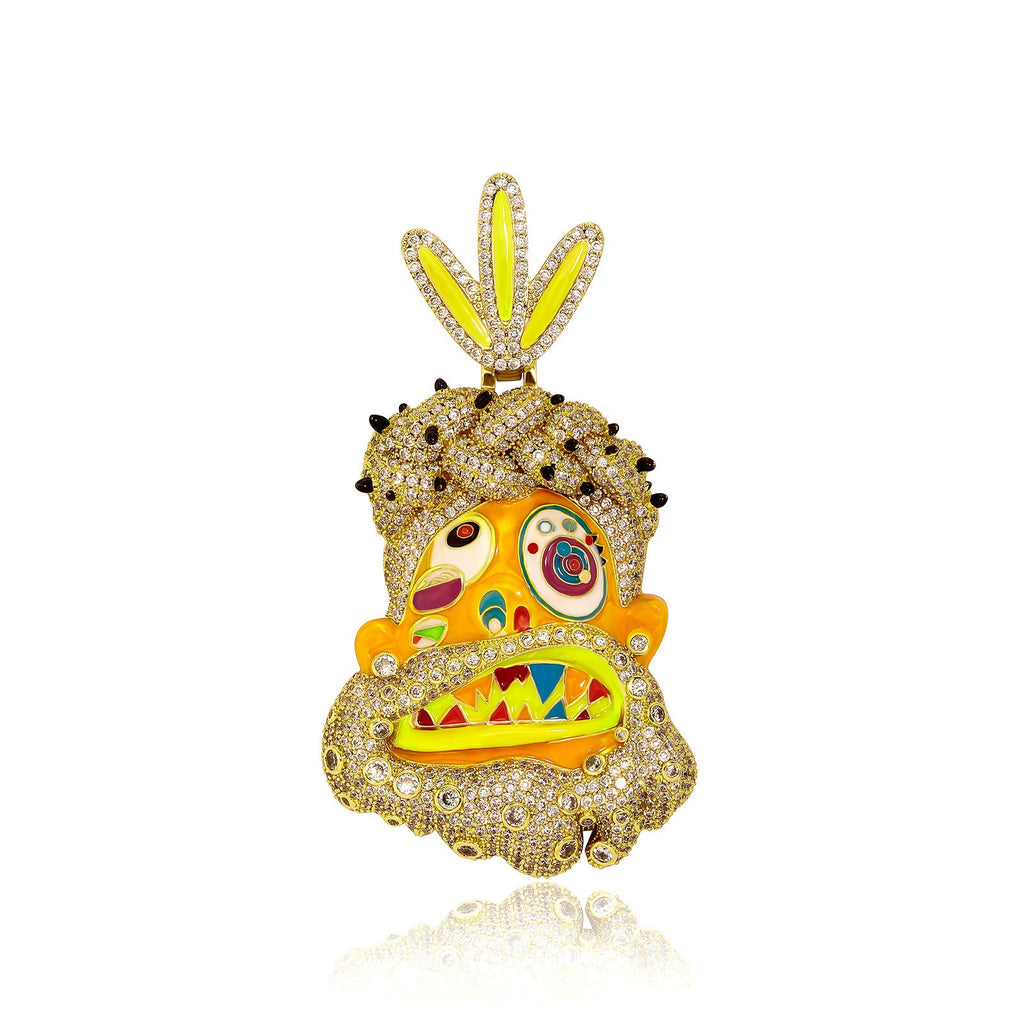Colorful Cartoon Pendant Necklace