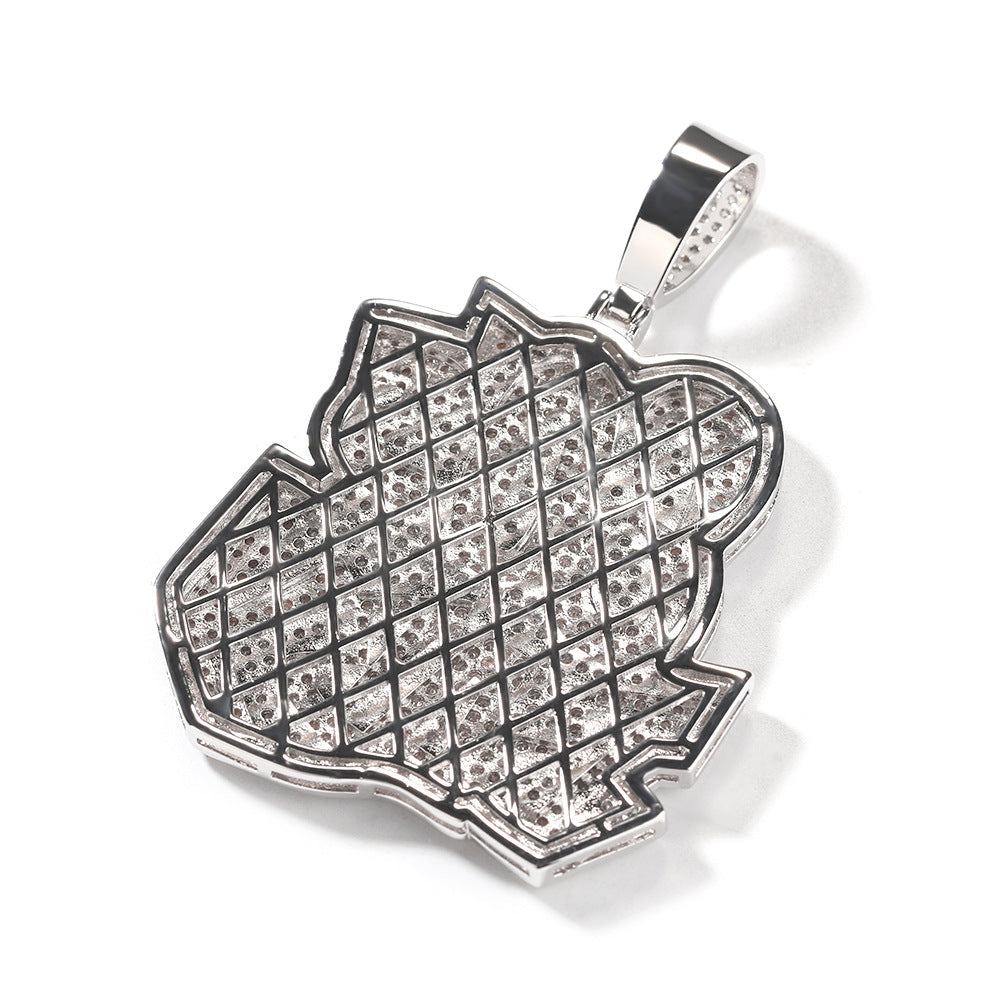 80s Baby Pendant Necklace