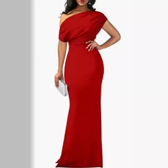 Off-the-Shoulder Formal Dress