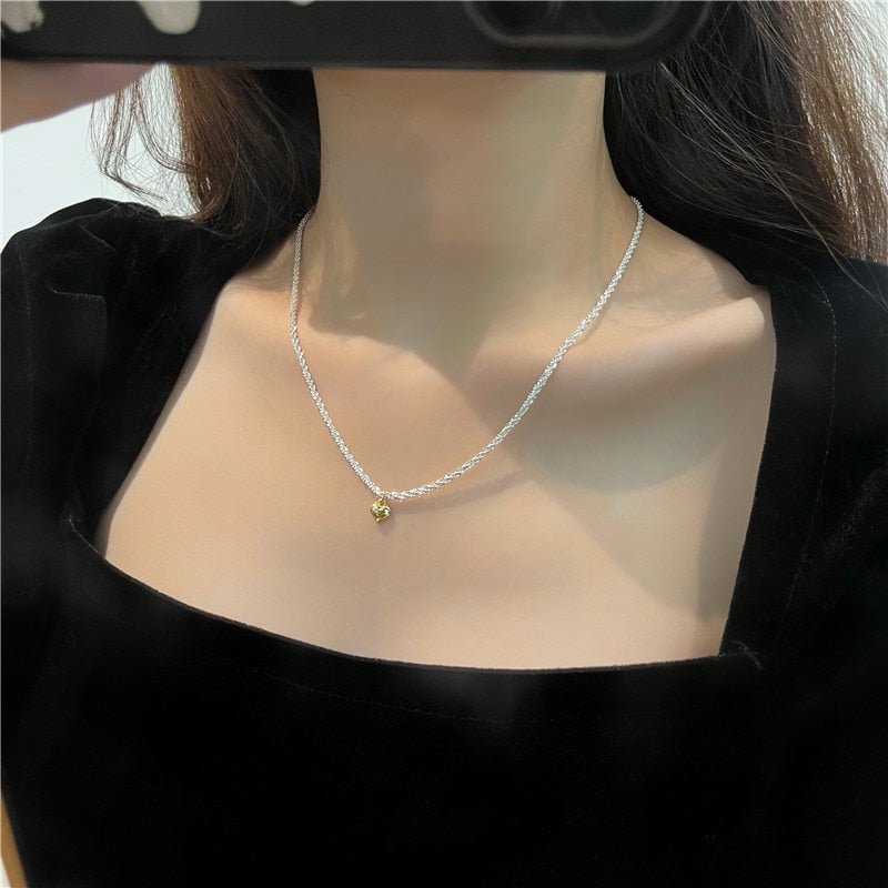 Beaded Pearl-Style Choker Necklace